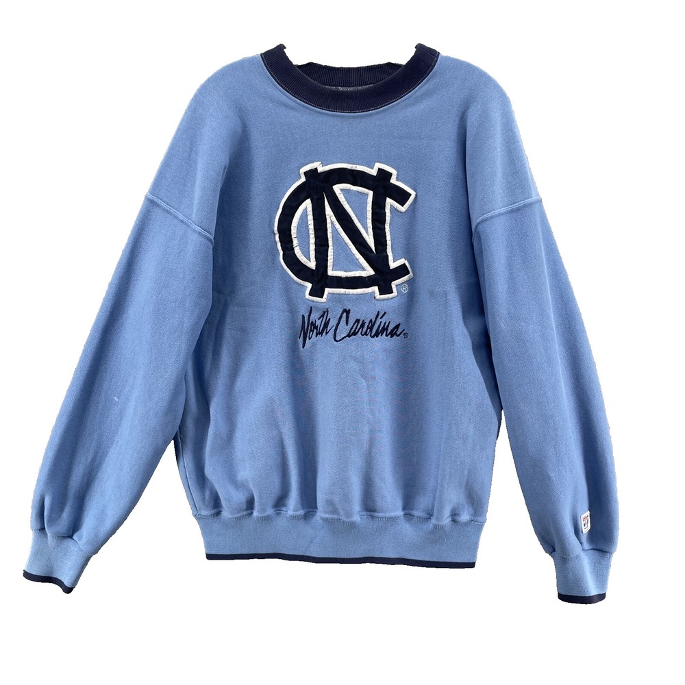 VTG The Game North Carolina Sweatshirt Large USA Made 90's Streetwear Sportswear
